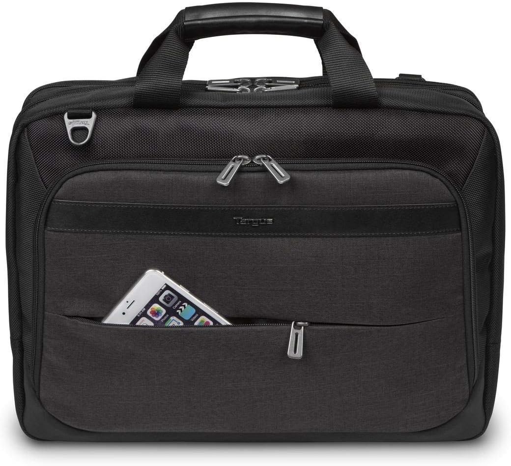 Targus TBT915EU CitySmart 14-15,6" High Capacity Topload Notebooktasche – Schwarz/Grau Toplader Hohe