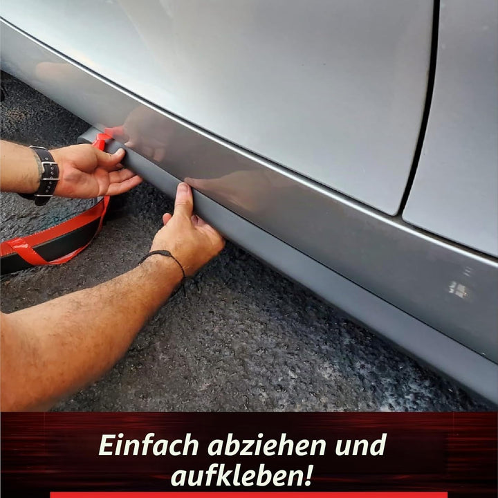 EZ-Lip EZ-LIP COLORS RED Original Universal Tuning Frontspoiler Lippe, Rot, 8.5 feet (259 cm) Rot/Au