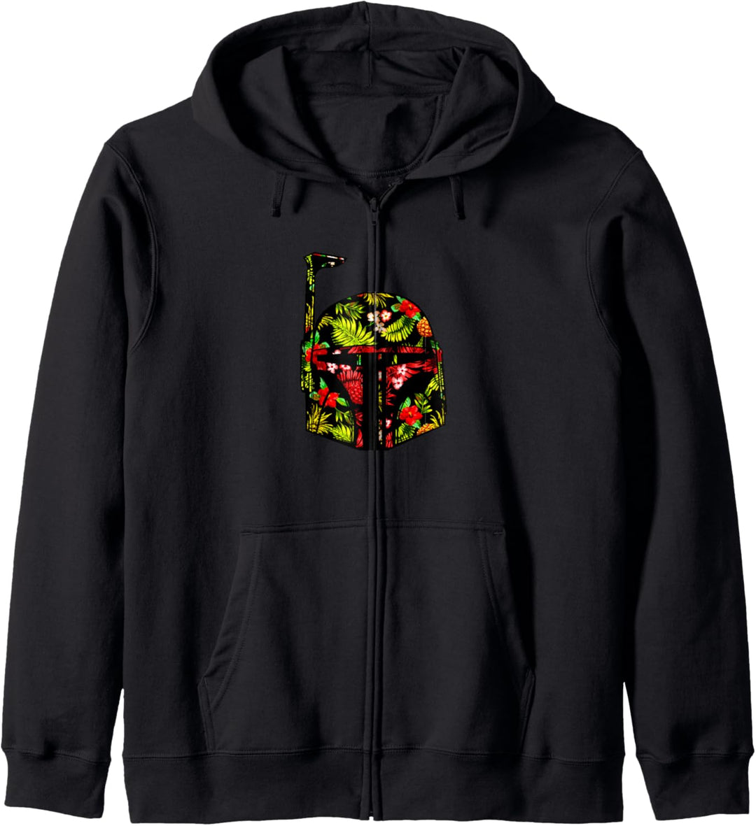 Star Wars Boba Fett Tropical Print Helmet Kapuzenjacke