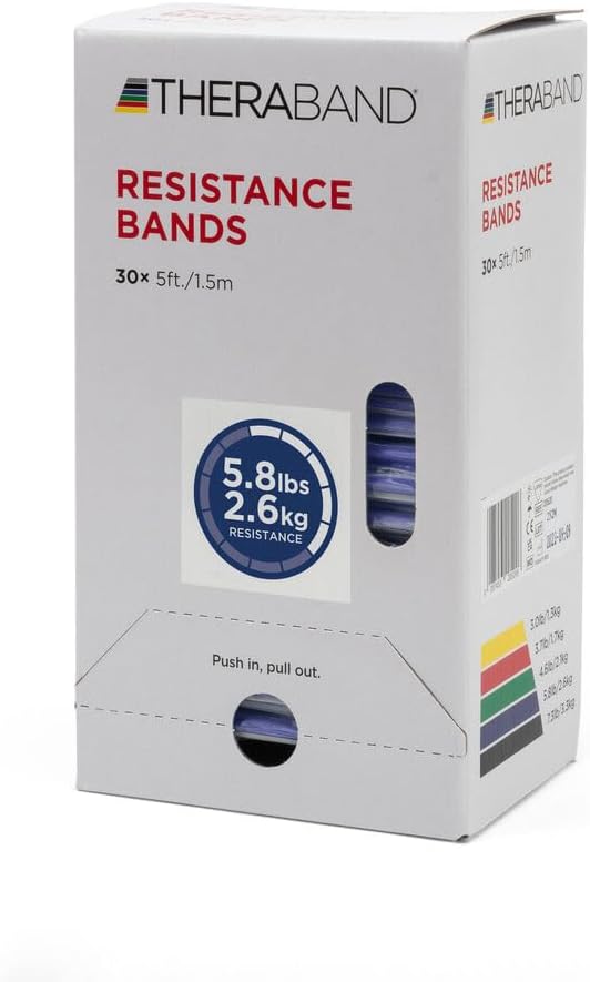 Dispenser Box 30 Bändern à 1,5 m blau extra stark