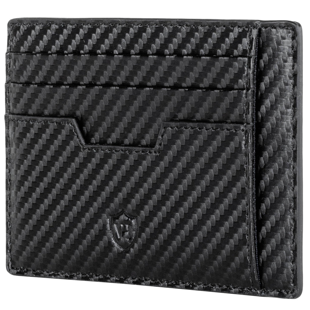 VON HEESEN® Kartenetui mit RFID Schutz - 9 Fächer - Querformat Kreditkartenetui für Damen & Herren (