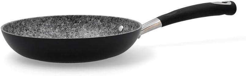Pyrex Pfanne aus Aluminium, 20 cm, vollständige Induktion, dreilagige Antihaftbeschichtung, lange Ha