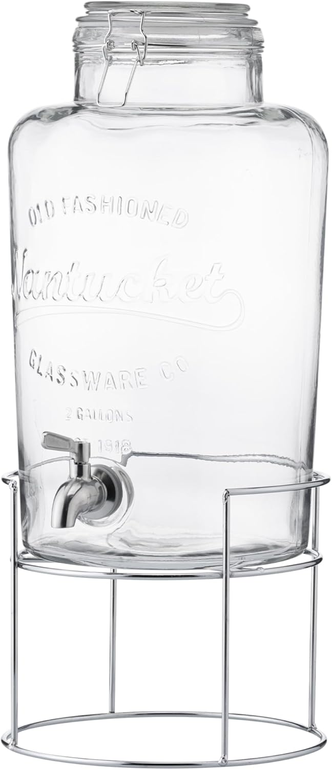 Navaris Getränkespender - Getränkespender mit Zapfhahn - Wasser Spender - Wasserspender mit Hahn - B