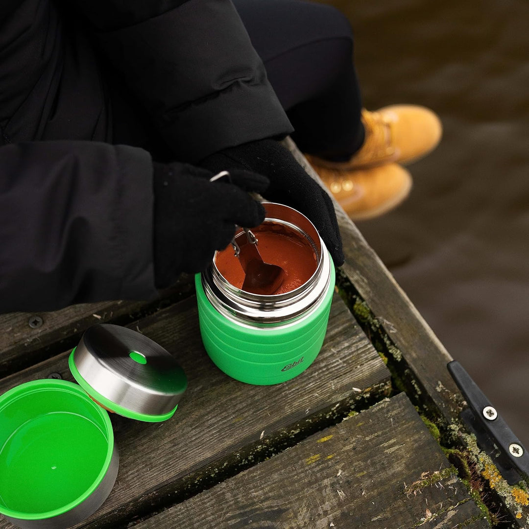 Esbit Thermobehälter Majoris für Essen - Warmhaltebehälter 1000 ml in Apple Green - aus Edelstahl fü