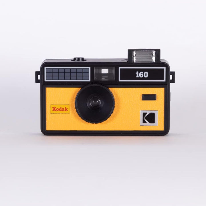 Kodak i60 Wiederverwendbare 35-mm-Filmkamera – Retro-Stil, fokussierfrei, integrierter Blitz, Drücke