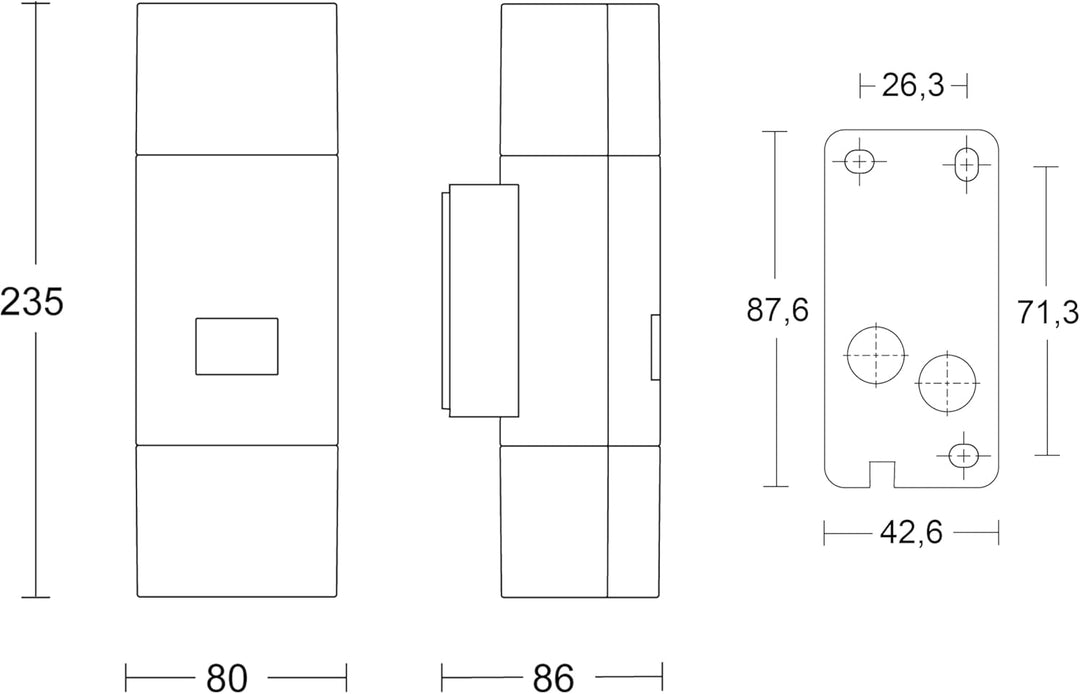 Steinel LED Aussenleuchte L 910 S anthrazit, Wandleuchte mit 180° Infrarot Bewegungsmelder, 12m Reic