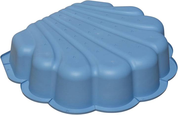 TikTakToo Sand & und Wassermuschel I Sandkasten ohne Abdeckung (1-teilig) (Pastell blau Sterne), Pas