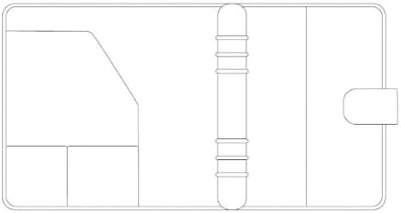 Chronoplan 50107 nachfüllbarer Terminplaner / Organizer / Terminkalender Mappe aus Kunstleder (Forma