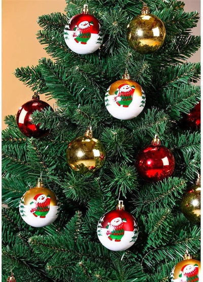 AufuN Weihnachtsbaum Künstlich 210cm Künstlicher Weinachts Baum Deko Künstlicher Tannenbaum Grün PVC