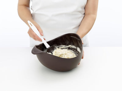 Lékué-Set, Brotbackschale, braun, 28 x 23 x 13 cm + Löffel Set Brotbackschale + Löffel, Set Brotback