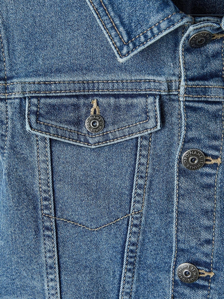 NAME IT boy Jeansjacke Klassische 98 Medium Blue Denim, 98 Medium Blue Denim