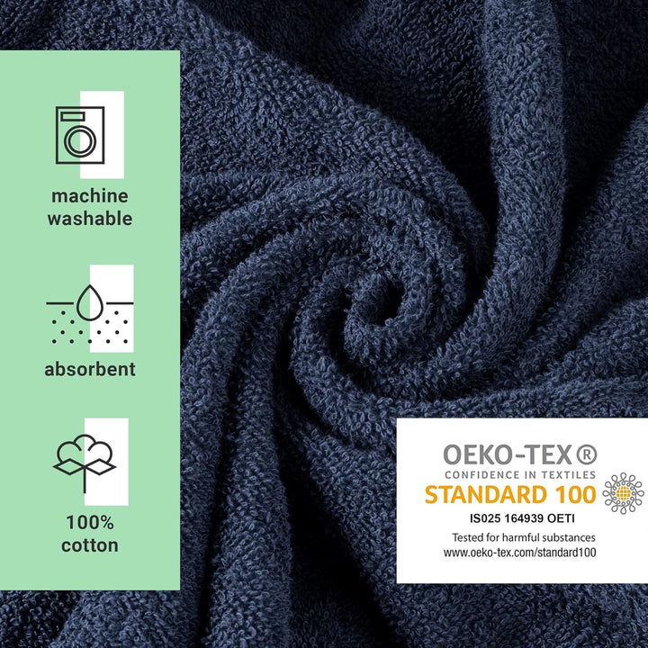 Badeponcho für Kinder und Teenager - Poncho Handtuch für Strand Schwimmbad - Surfponcho mit Kapuze -