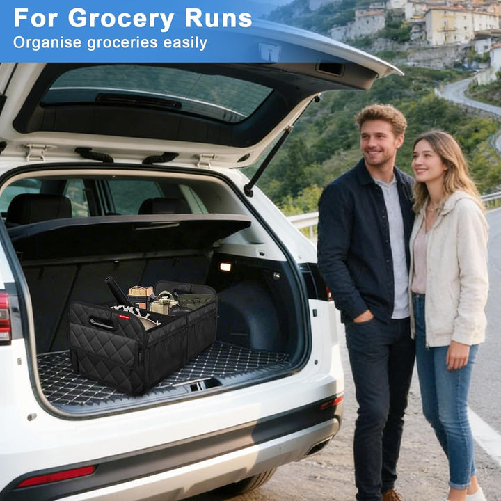 Auto Kofferraum Organizer, Xndryan Gross Auto Lagerung Organizer Kofferraum Ordentlich für Auto, Fal