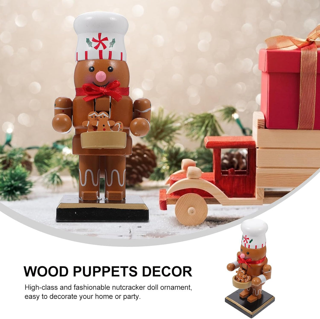 Cabilock Grosse Holz Weihnachten Nussknacker Figuren: Nussknacker Soldaten Traditionelle Weihnachten
