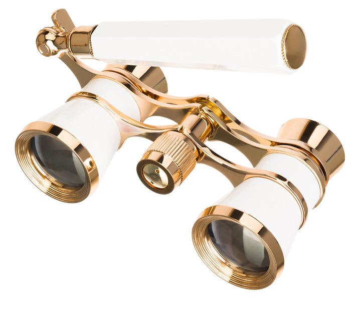 Levenhuk Broadway 325E 3x25 Kompaktes Leichtes Elegantes Opernglas – Vintage Lorgnette Theater Ferng
