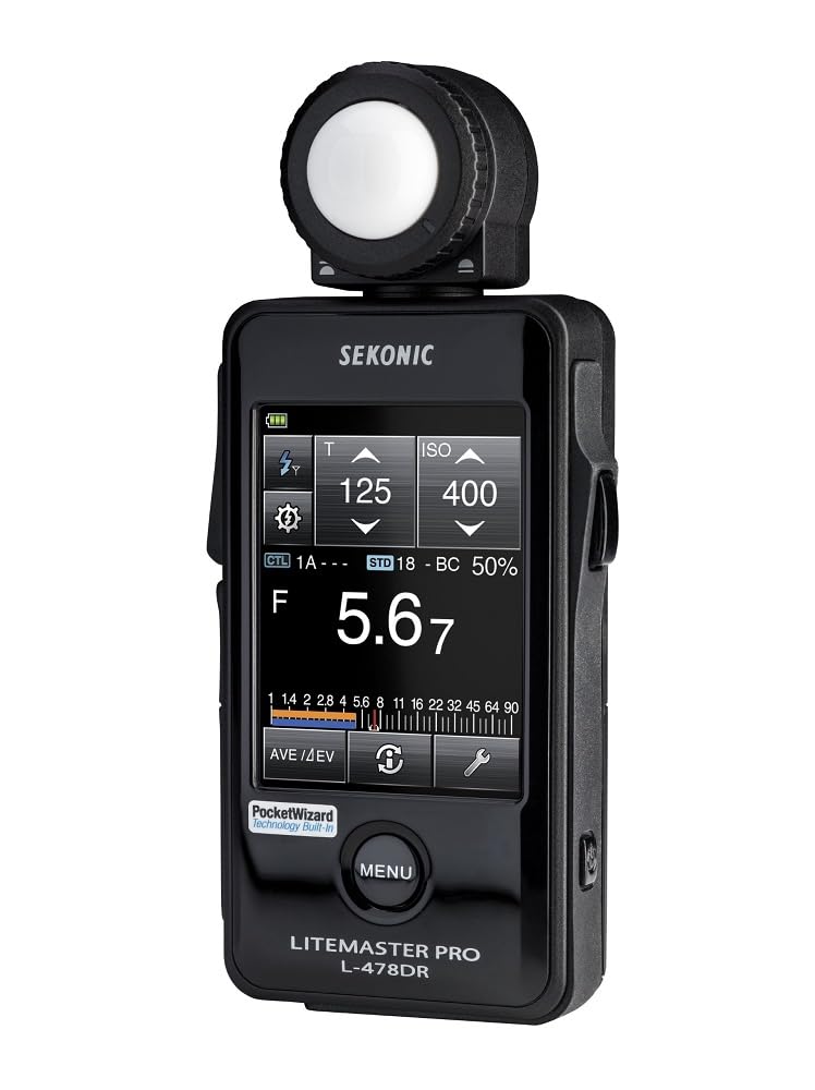 Sekonic LiteMaster Pro Belichtungsmesser mit Touchscreen und