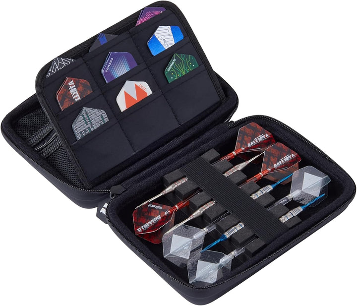 Unicorn Ultra Dart-Etui, schlankes Medium - Holds 2 Sets of Darts Schwarz