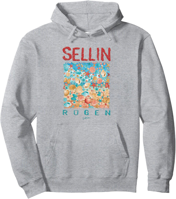 JCombs: Sellin, Rügen, Muschelregen Pullover Hoodie