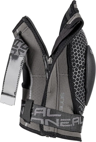 O'Neal Sinner Knie IPX Protektor RACE Grau Aramidfaser DH MTB FR AM Schoner, 0291-1, Grösse Medium,