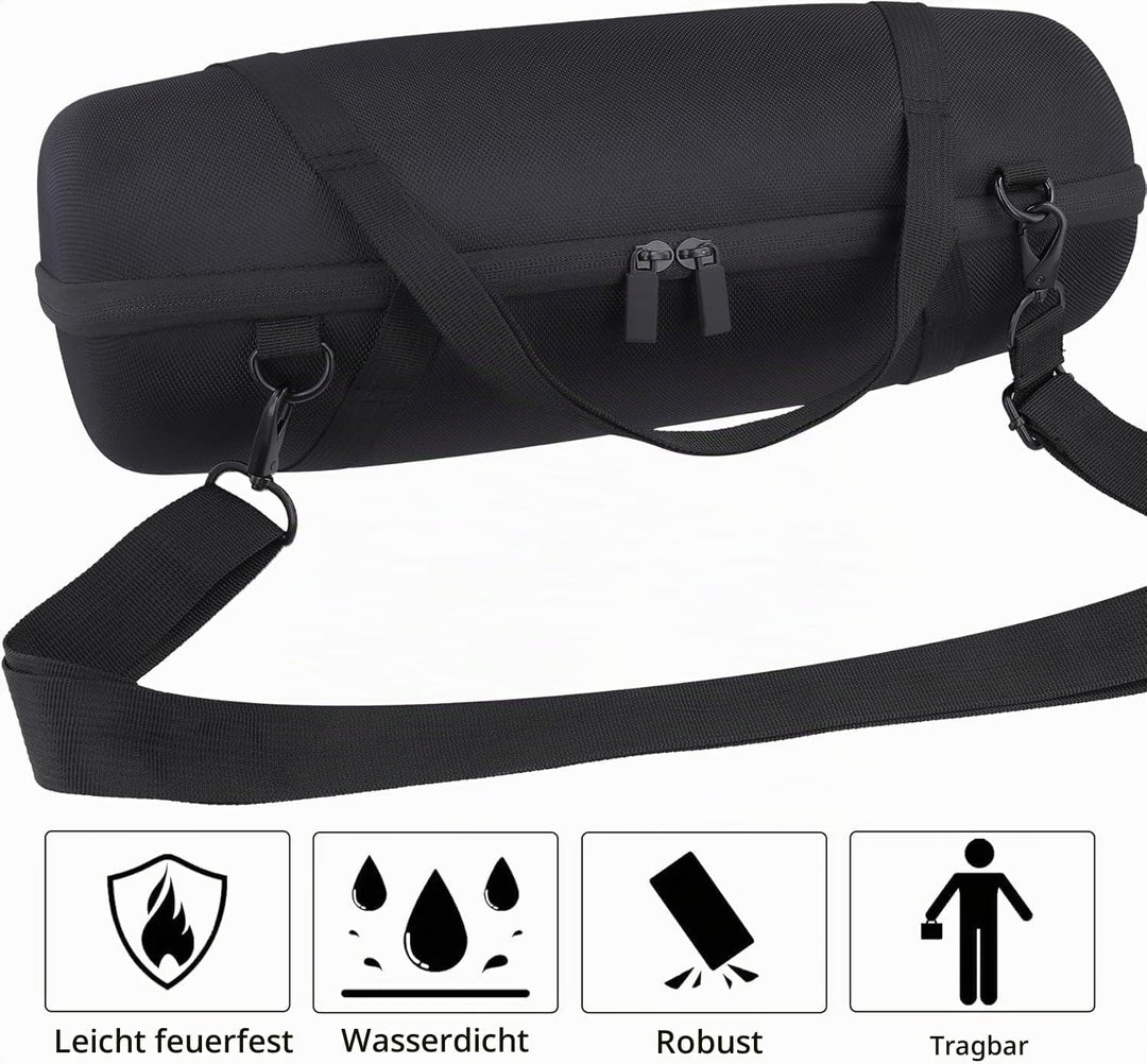 co2CREA Hart Reise Schutz Hülle Etui Tasche für JBL Xtreme 4 Tragbarer Bluetooth Lautsprecher,Nur Ta