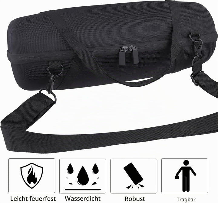co2CREA Hart Reise Schutz Hülle Etui Tasche für JBL Xtreme 4 Tragbarer Bluetooth Lautsprecher,Nur Ta