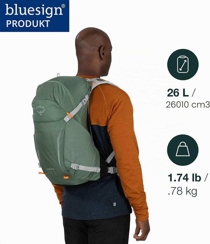 Osprey Europe Hikelite 26 Backpack Schwarz, Schwarz