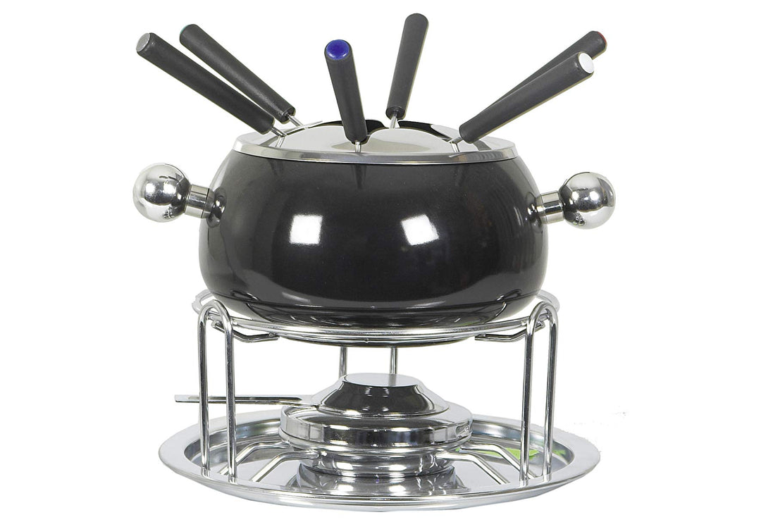 Nouvel 307990 Fleischfondue - Set, Noir, 9-teilig