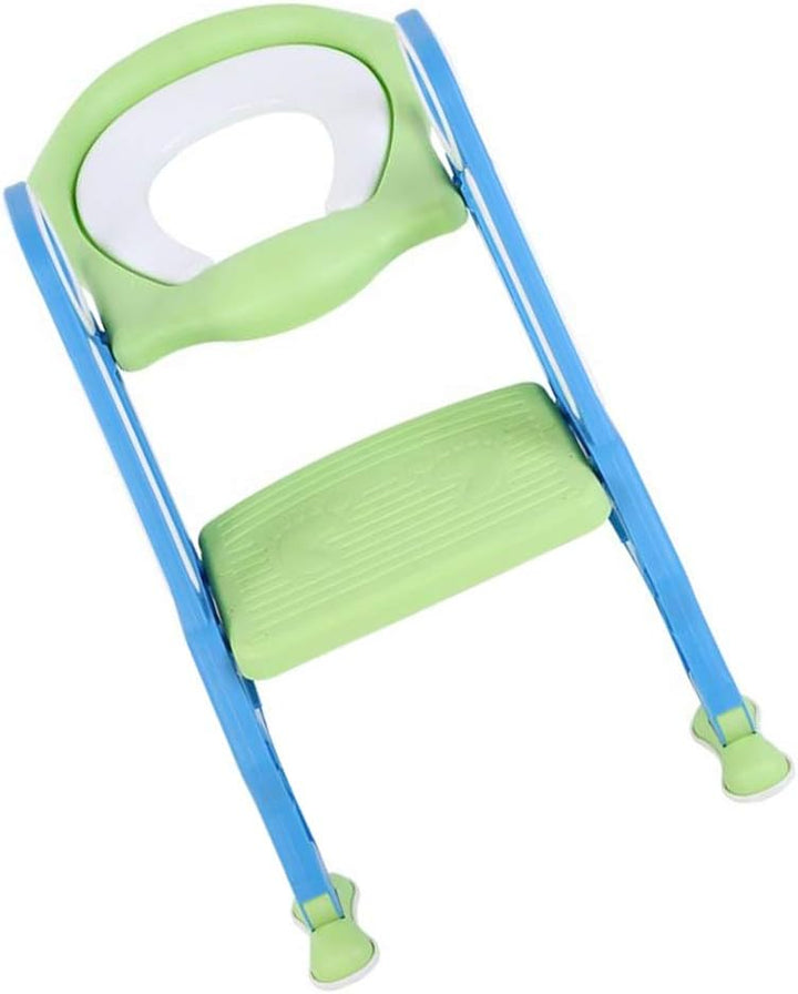 Toilettensitz für Kinder mit Treppe, Toilettentrainer, Töpfchentrainer für 1-7 Jährige, Rutschfest,