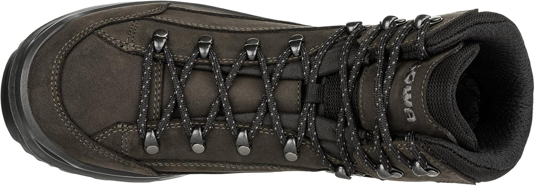 LOWA Stiefel mittel Renegade GTX MID W 42 EU Dunkelbraun Schwarz, 42 EU Dunkelbraun Schwarz
