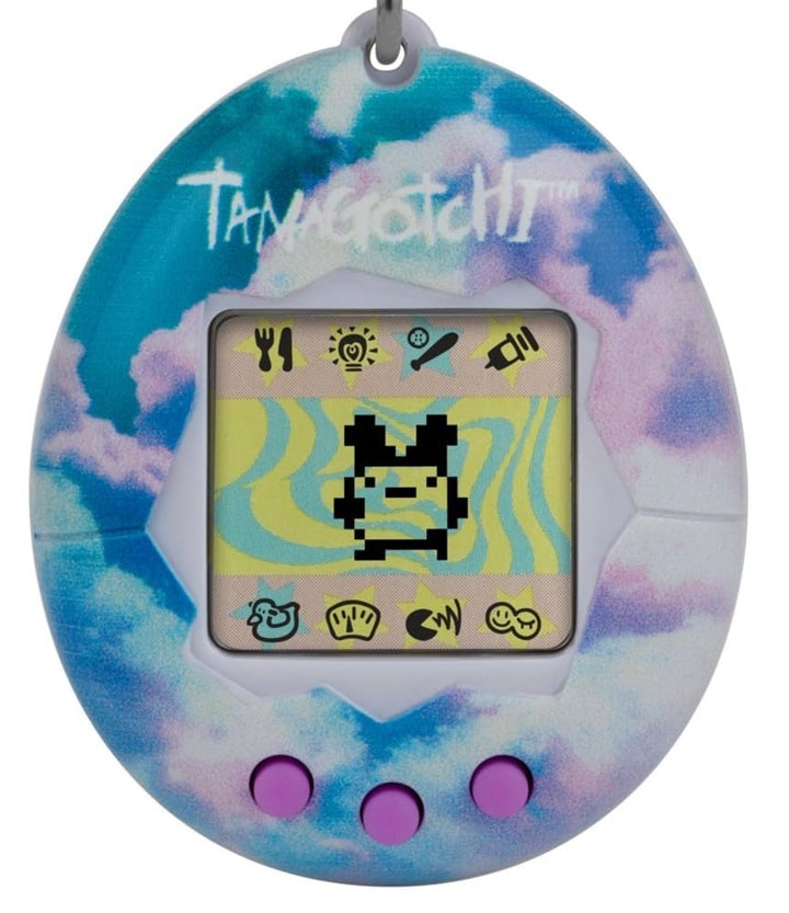 Tamagotchi 42948NBNP Original Bandai Himmel-Gehäuse mit Kette - Das Original Virtual-Reality-Haustie