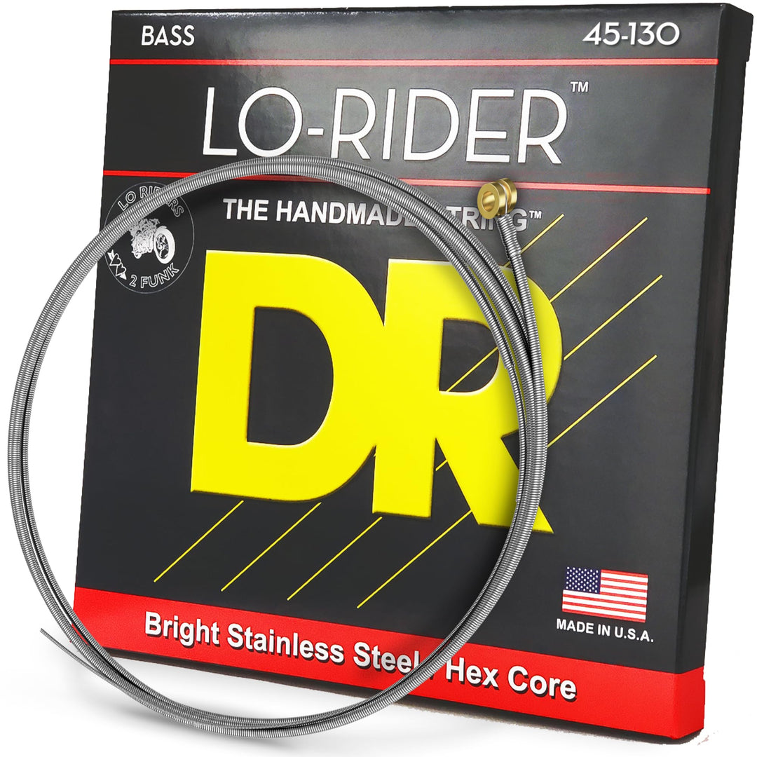 DR STRINGS MH5130 Bass-Saiten Edelstahl, Edelstahl