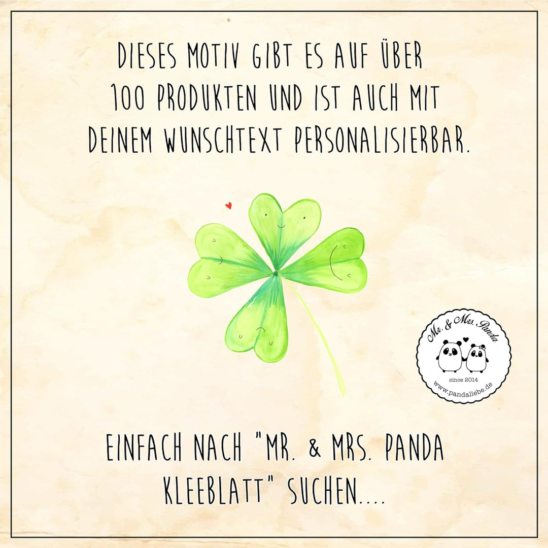 Mr. & Mrs. Panda aufbewahrungsbehälter Blume Kleeblatt - Geschenk, müslidose, behälter, Teedose, Neu