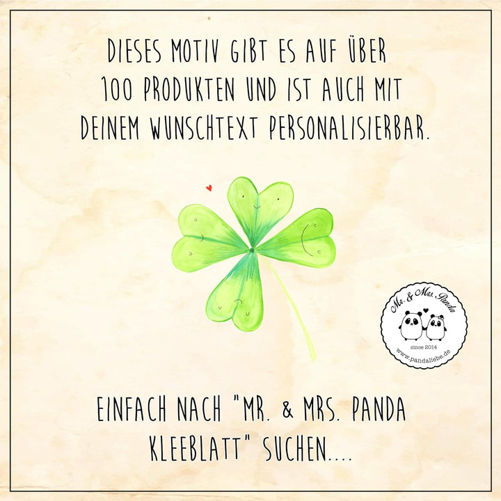 Mr. & Mrs. Panda aufbewahrungsbehälter Blume Kleeblatt - Geschenk, müslidose, behälter, Teedose, Neu