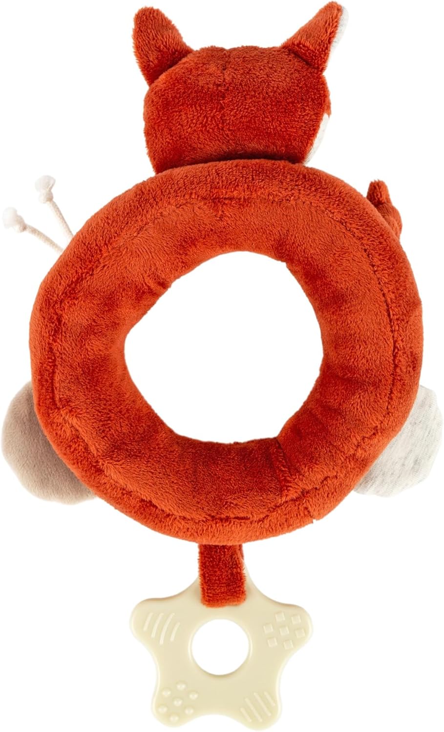 sigikid 43224 Babyaktivspielzeug Greifling, Mehrfarbig/Fuchs, Mehrfarbig/Fuchs