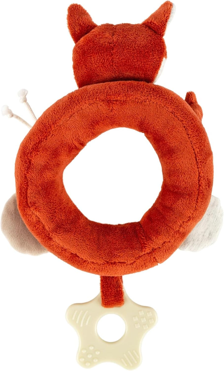 sigikid 43224 Babyaktivspielzeug Greifling, Mehrfarbig/Fuchs, Mehrfarbig/Fuchs