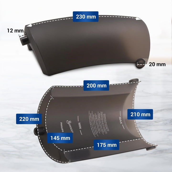 VIOKS Wasserbehälter 0,7 L Ersatz für Philiрs Senseo Wassertank HD5011/01 422225948665 422225948666