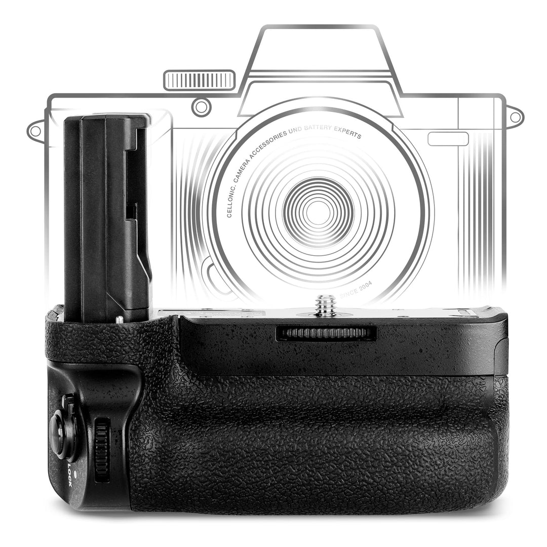 CELLONIC® Batteriegriff VG-C3EM für Sony Alpha 9, Alpha 7 III, Alpha 7R III Akkugriff für NP-FZ00 Ba