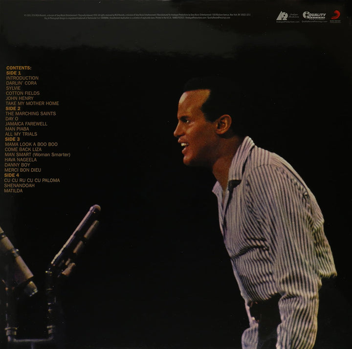 Belafonte at Carnegie Hall, Vinyl