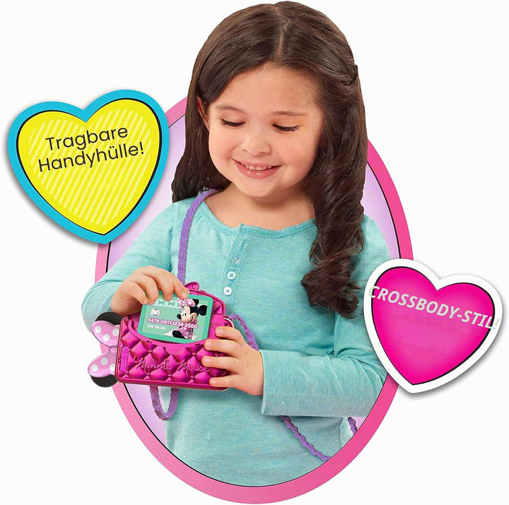 Minnie Mouse 89876 Minnie Chat w/Me, Multi-Color, 20.3cm x 19.1cm x 3.8cm Minnie Mouse Bild Perfekte