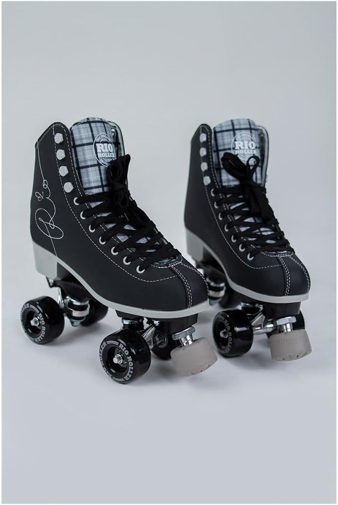 Rio Roller Signature Adults Rollschuhe UK 4 / EU 37 Schwarz, UK 4 / EU 37 Schwarz
