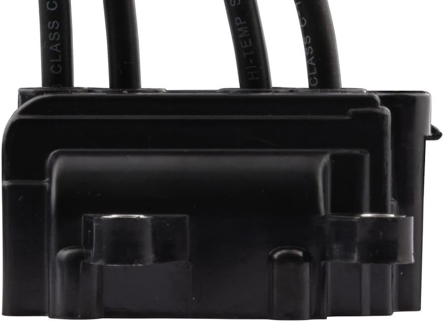 HELLA 5DA 358 000-581 Zündspule - 12V - 4-polig - Blockzündspule/inkl. Zündspulenleitung - geschraub