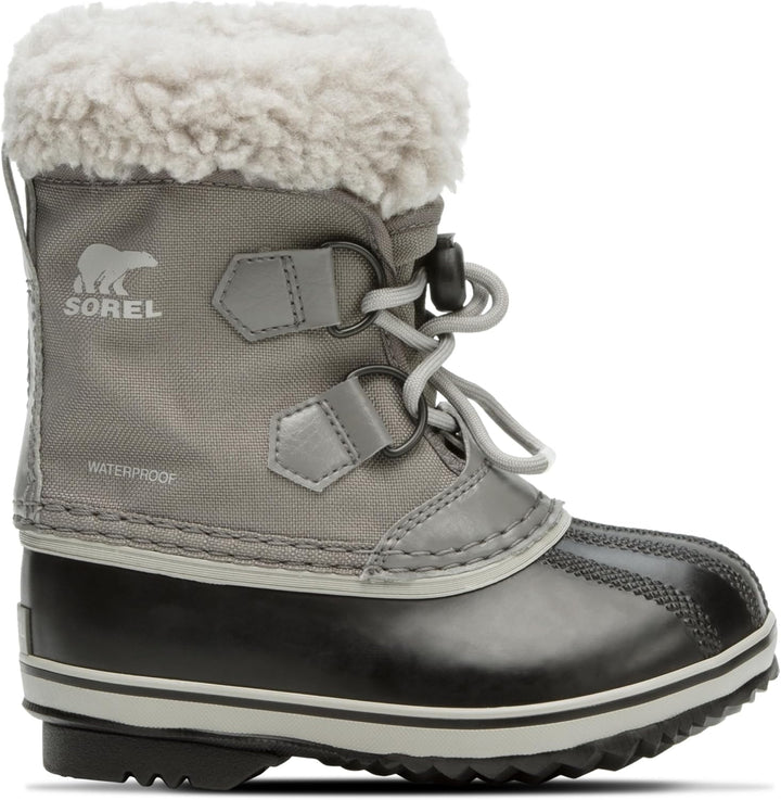 Sorel Unisex Kinder Yoot Pac Nylon Wp wasserdichte Schneestiefel 29 EU Quarry Dove Youth Collection