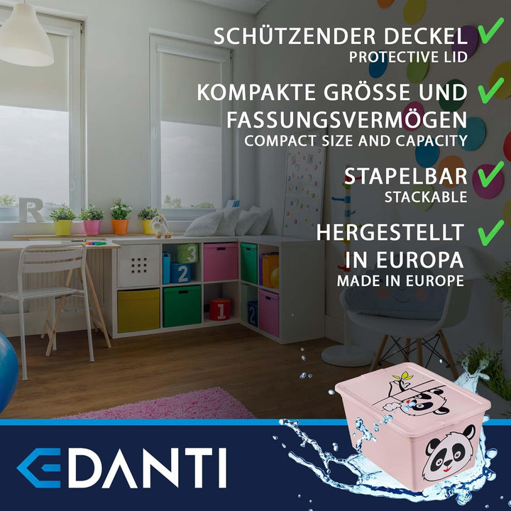 Aufbewahrungsbox Für Kinder Kunststoffbehälter Spielzeugbehälter Spielzeugkiste Kinderzimmer Kinderb