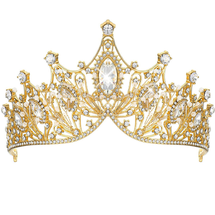 Tiara Kristallkrone für Bridal, Prinzessin Diadem Hochzeit Tiara Crown für Hochzeit Abschlussbälle P