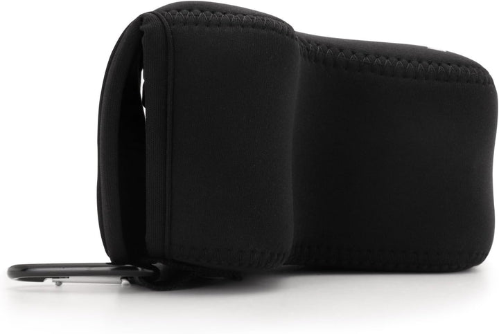 MegaGear Panasonic Lumix DC-GX9 (12-60mm) Ultraleichte Kameratasche aus Neopren - Schwarz, Schwarz
