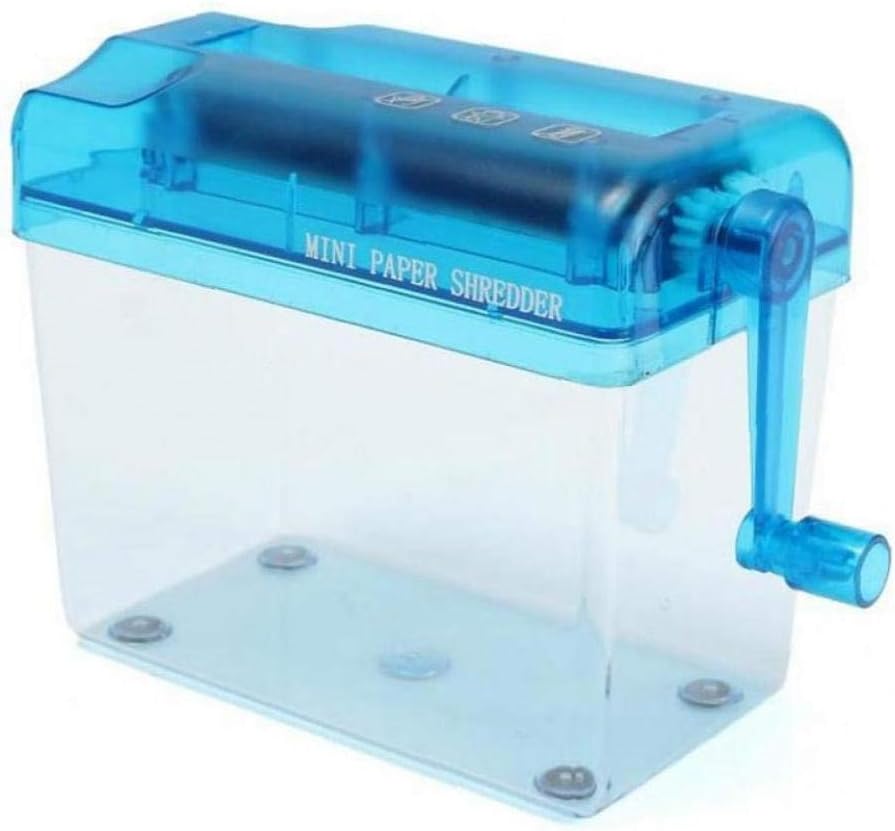 Haushalts Mini Shredder Crusher Destroyer Papierdokumente Schneidemaschine Für Office
