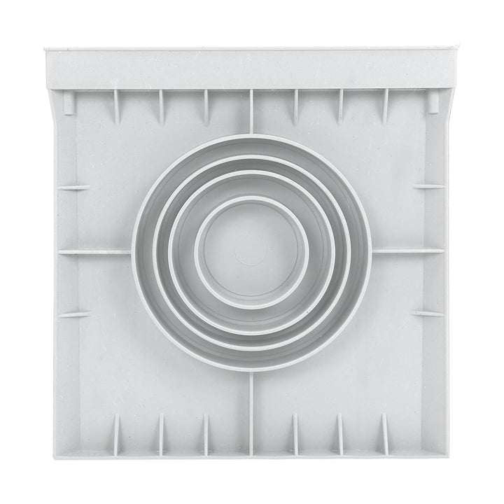 Revisionsschacht Kontrollschacht IP54 IK10 200x200x200mm mit Deckel Einlaufschacht Kanalschacht Hofa