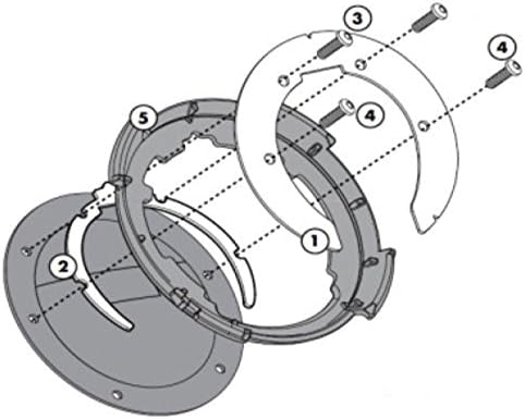TANKLOCK BF11 DUCATI MULTISTRADA 1200 2010 2018 GIVI