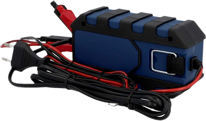 cartrend Mikroprozessor-Ladegerät für Auto Batterie DP 4.0, 4 Ampere für 6/12 V, 9-HF Ladestufen, Au