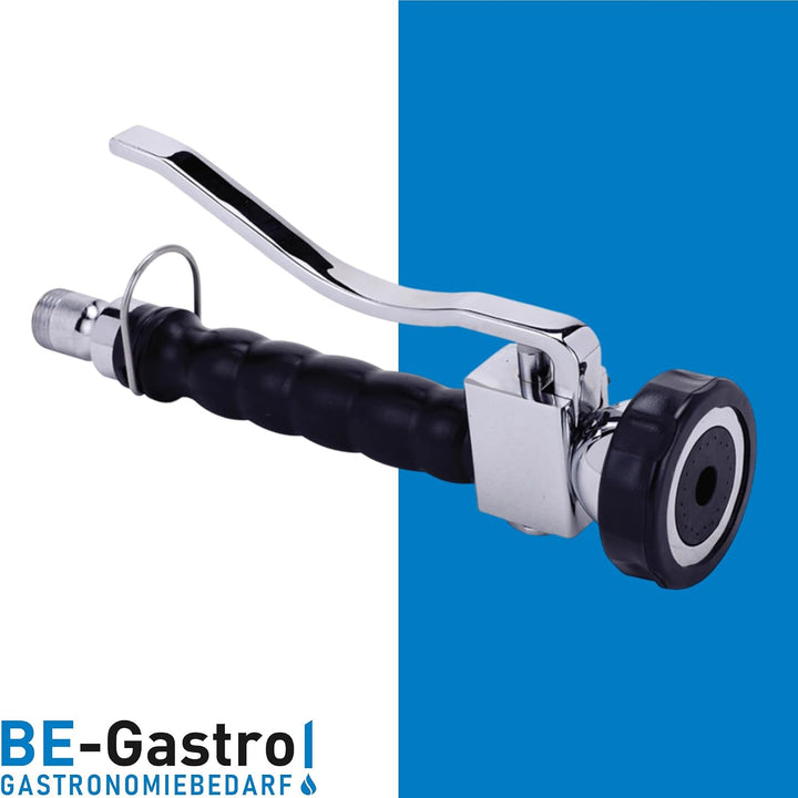 BE-GASTRO® I Profi Gastro Geschirrbrause „Premium“ inkl. Wasserhahn, Mischbatterie &amp; ergonomischem L